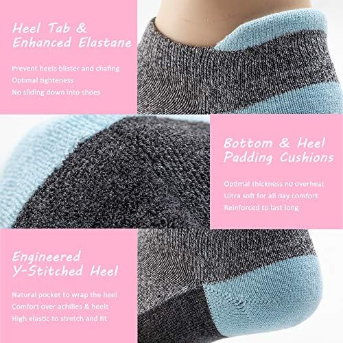 Calcetines Tobilleros Atléticos Para Mujer Con Lengüeta En E
