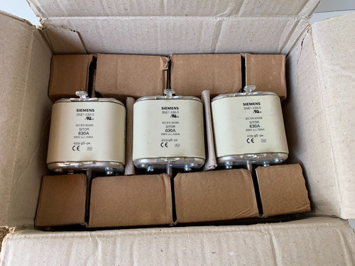 Fusível Ultra Rápido, 630a, Gs, Nh3, 3ne14360, Siemens.