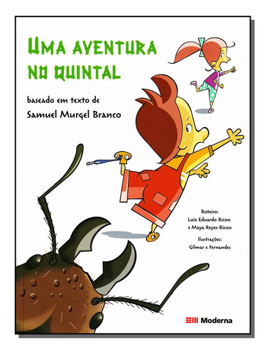 Libro Uma Aventura No Quintal De Branco Samuekl Murgel Mode