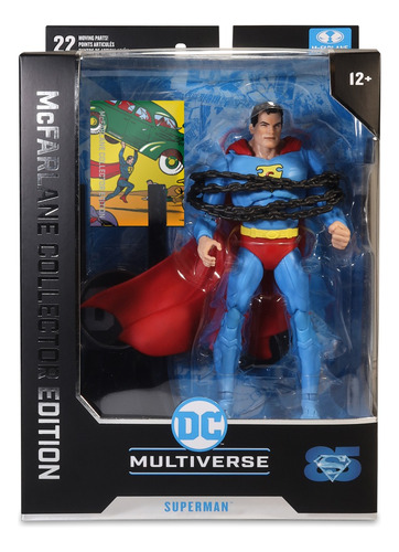 Mcfarlane Figura 7 Collector Edition #1 Superman