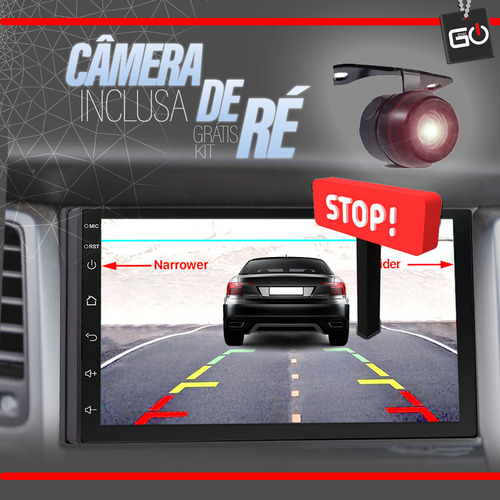 Multimidia Android Play 64gb Carplay Parati G4 2008 2009 Kit