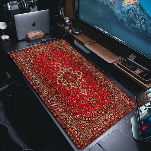 Tapete Persa Mouse Pad Acessórios De Mesa Para Jogos