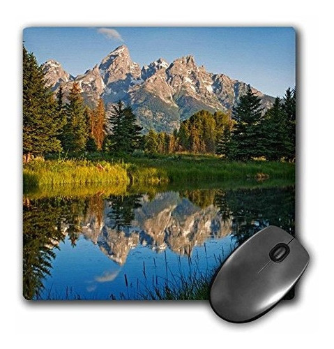 Base De Ratón Parque Nacional Grand Teton 8 X 8 Pulgadas