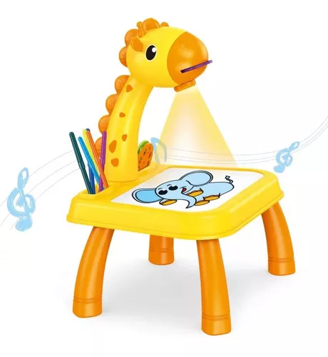 Mesa de dibujo proyector infantil didáctico tablero juguete th6688