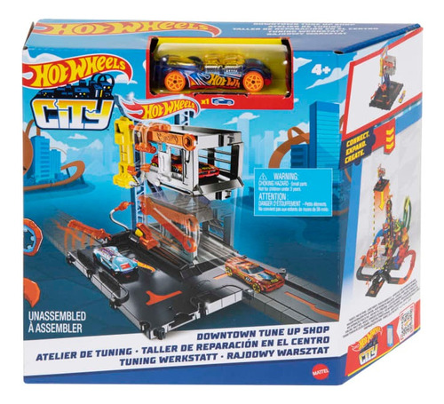 Pista Hot Wheels City Taller De Reparaciones