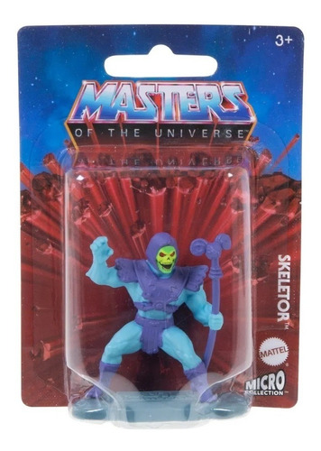 Figura Micro Masters Of The Universe Esqueleto Mattel Gyd67