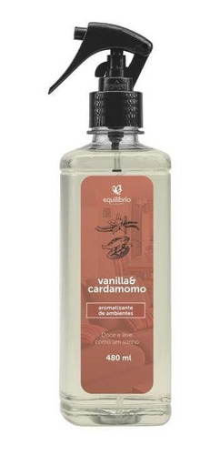 Equilibrio Aromatizante Vanilla E Cardamomo 480 Ml