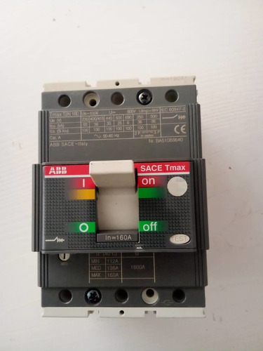 Breaker Abb 100 Amp 125 Amp 160 Amp