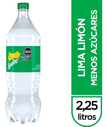 Gaseosa Sprite Lima-limón 2,25 Lt