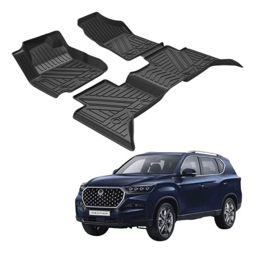 Kit Pisos Rígidos Calce Perfecto Ssangyong Rexton 2018-2025+