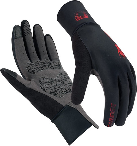 Guantes Premium Ciclismo Mtb Unisex Deportivos Black