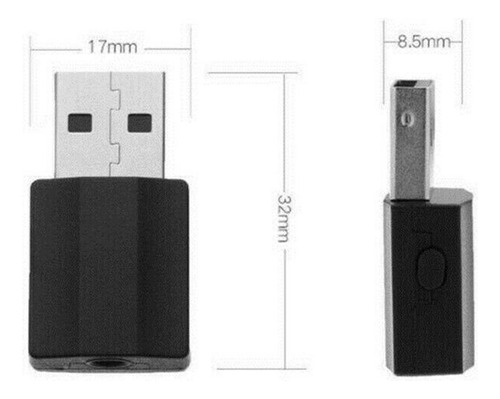 Convertidor 2 En 1 Bluetooth V5.0 Inalámbrico 10m Para