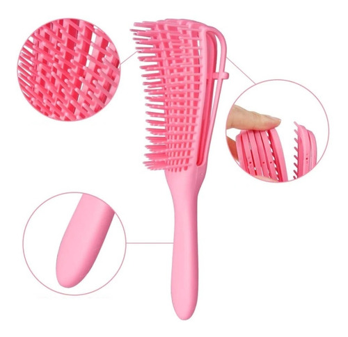 Peine Detangle Brush/cabellos Ondulados/afro/liso Abundante