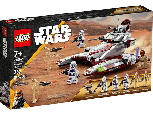 Tanque De Combate Lego Star Wars Republic 75342 (262 Piezas)