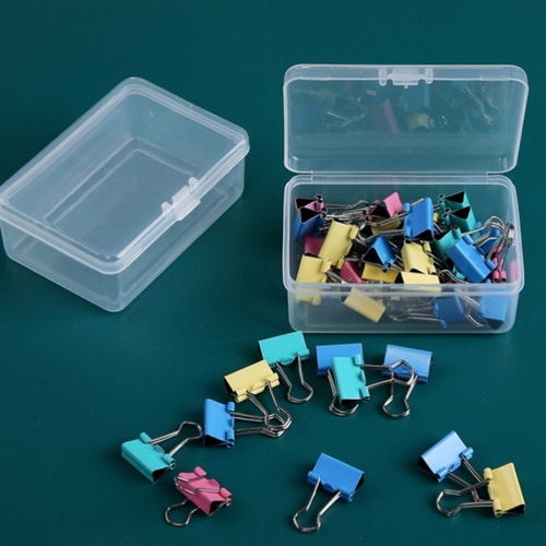 Caja De Plástico Rectangular De 20 Piezas