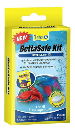 Tetra Bettasafe Kit - Pack Incluye Alimento + Acondicionador