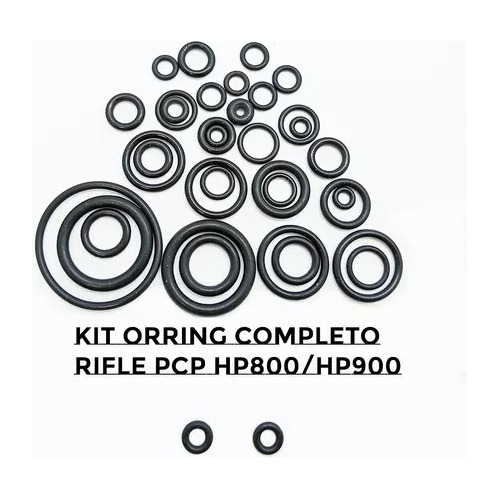 Kit Oring Hp Red Target  900/800 Rifle Pcp Sellos, Completo 