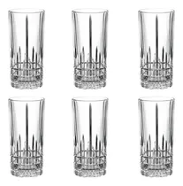 Comprar Jogo De 6 Copos Altos Vidro Sun Stone 360ml Ke Home Cor Transparente