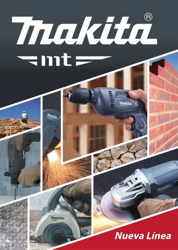 Combo Taladro Percutor Amoladora Makita 115mm Mtk0003g