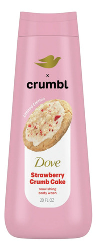 Dove Crumbl Jabon Líquido Fresa Body Wash Strawberry