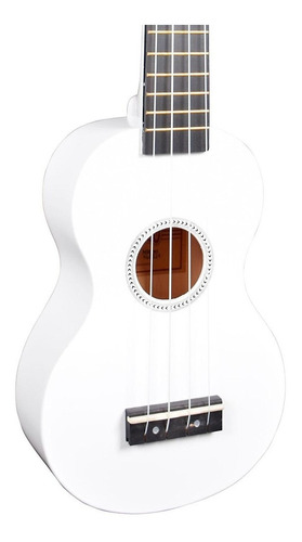 Ukelele Soprano Mahalo Rainbow Series Mr1wt-u Color Blanco