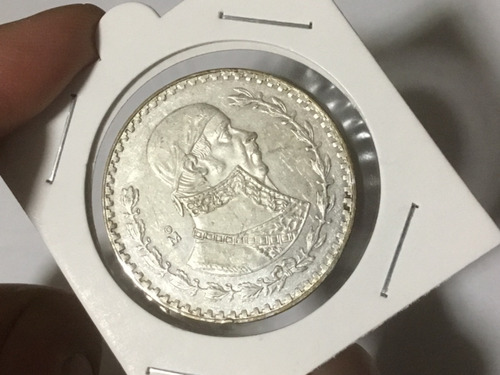 Un Peso Morelos 1964 Tepalcate