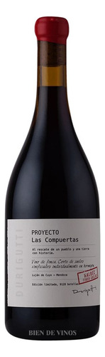 Vino Proyecto Las Compuertas Malbec 5 Suelos Botella 750ml