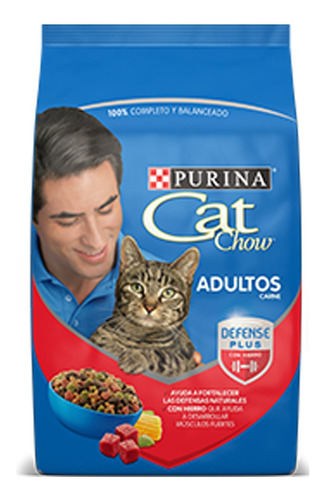 Alimento Cat Chow Gato Adulto 15 Kg + Comedero + Envío