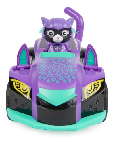 Paw Patrol Vehiculo Tematico Cat Pack Shade Color Morado