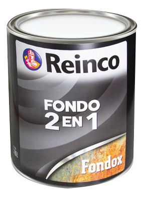 Reinco - Fondo 2 En 1 Anticorrosivo Blanco ( Galón )