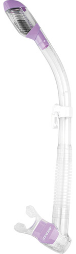 Kit De Mergulho Máscara+respirador Cressi Frameless & Dry Cor Lilás