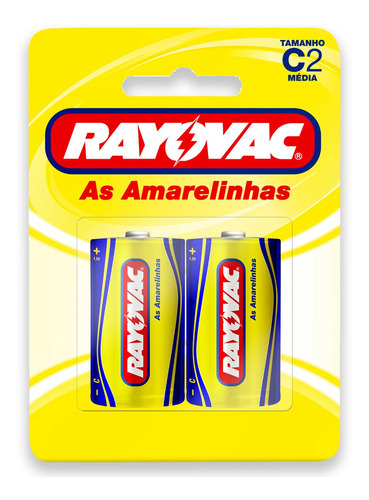 2 Pilhas C Média Comum Rayovac Lanterna Cadeirinha Mobile