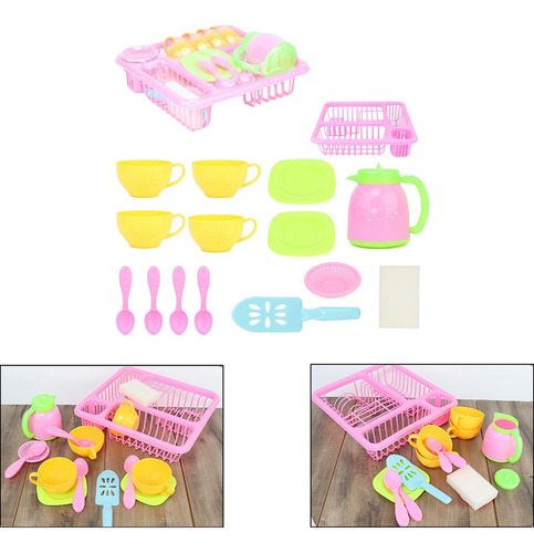 Juego De Platos De Juego De Simulación Juego De Juguete