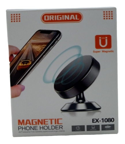 Suporte P Celular Veicular Magnético Universal Phone Holder