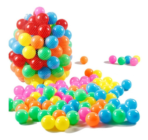 Mallas 50 Pelotas Para Piscina De 8ml