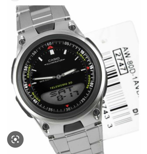 Reloj Casio Hombre Modelo Aw 80d-7aoriginal