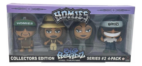 Set De Homies Cabezones Tipo Funko Big Headz