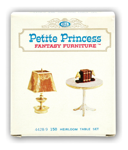Ideal Petite Princess Fantasy Furniture Heirloom Table Set