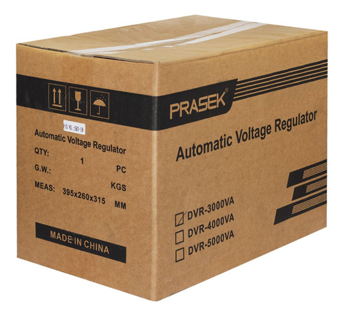 Estabilizador De Voltaje Servomotor 3000va Dvr-3000va Prasek