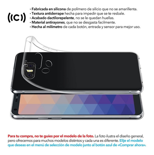 Funda LG K62 K61 K52 K42 Velvet V30 V40 Q6 Q7 G6 G8 Mayoreo