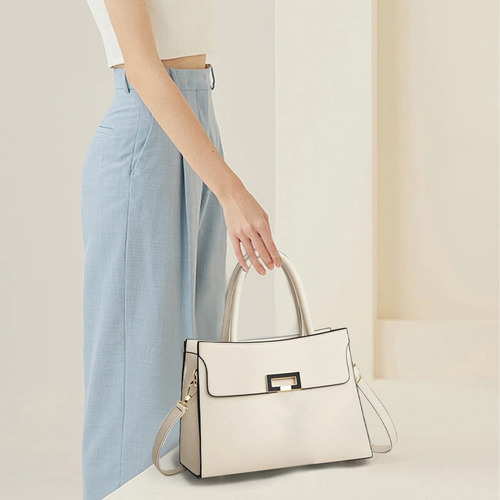 Set 3 Bolsas Tote Mujer Cuero Moda Antirrobo Casual Vintage