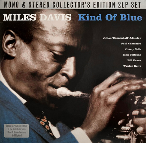 Miles Davis Kind Of Blue 2lp Vinilo Nuevo Eu Musicovinyl
