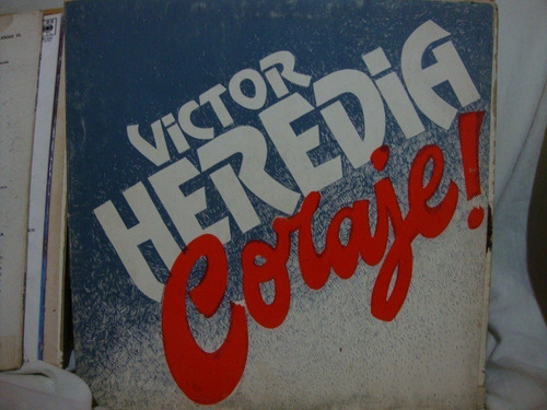 Vinilo Victor Heredia Coraje Ee F1
