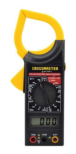 Pinza Amperometrica Digital Crossmaster 750 V + Estuche 