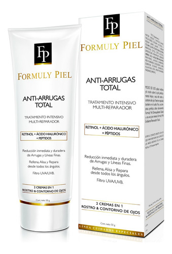 Crema Antiarrugas Total Formuly Piel Tratamiento Intensivo 