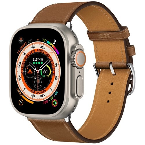 Correa De Cuero Genuino Para Apple Watch 100% Cuero