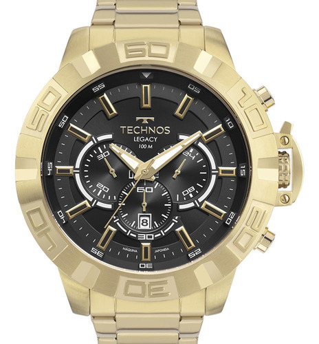 Relogio Technos Legacy Dourado Masculino Js25bas 1p