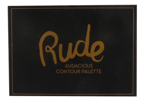 Paleta Audacious Contorno Rubor 6 Colores Rude