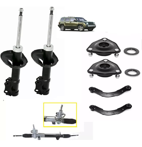 Kit Amortiguadores Bases Tirantes Jeep Patriot 2007-2011