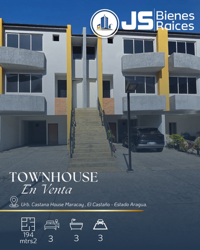 Venta De Hermoso Townhouse Urb Castana House El Castaño 14js